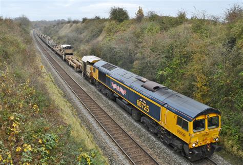 GBRF CLASS 66 GBRF Class 66 No 66725 Heads Towards Upton Flickr