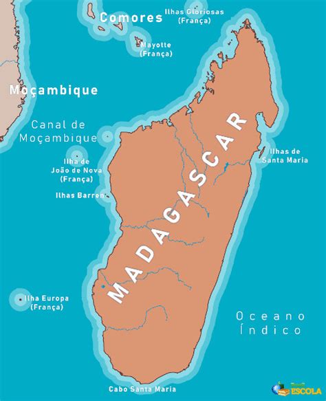 Madagascar Dados Bandeira Mapa História Brasil Escola