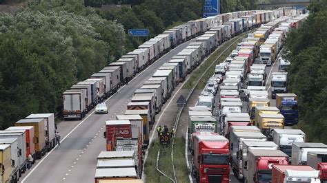 Operation Brock Lorry Park On M20 Could Last Years Bbc News