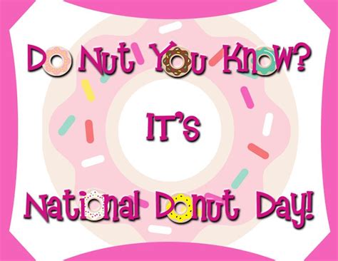 115 Best ️national Donut Day ️ Images On Pinterest National Donut Day Funny Images And Funny