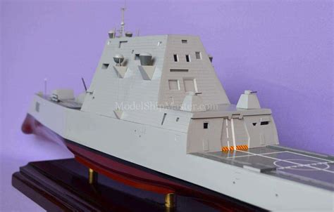 Are accepted as well, as long as it has to do with a warship. USS Zumwalt DDG-1000 destroyer model