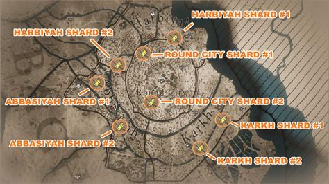 All Mysterious Shards Locations In AC Mirage Where To Find Shards