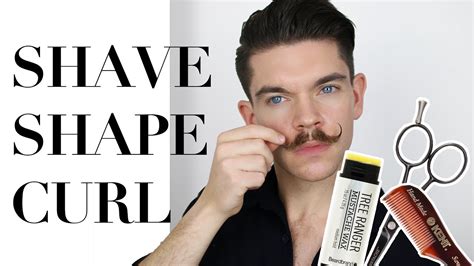 Handlebar Moustache Tutorial Shaving And Styling How To 👨🏻 Youtube