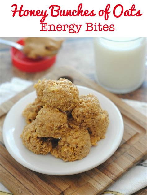 Honey Bunches of Oats Recipe: Energy Bites | This Mama Loves