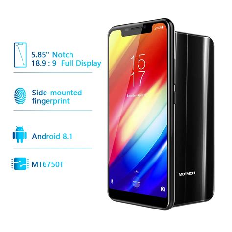 Global Version Homtom H10 585 Android 81 Octa Core Cell Phone