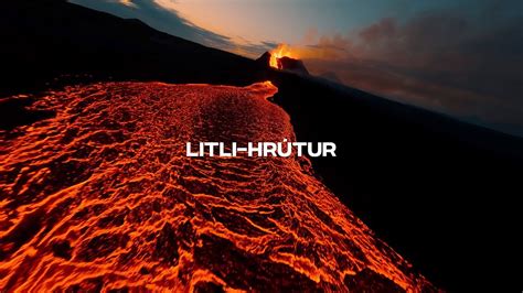 Moments From Iceland S Newest Volcano Litli Hr Tur Shot On Dji Air Youtube