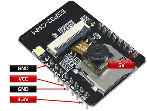 Ai Thinker Esp32 Cam Pinout