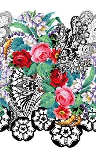 Find over 100+ of the best free flower pattern images. 868b06460bb0651d18e42645acfe92f7.jpg (314×515) | ショッキングピンク ...