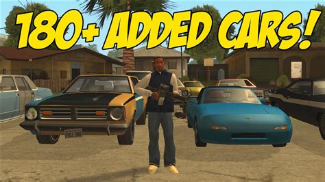180+ New Added Cars in GTA San Andreas - Vehicle Mod Showcase (SA Style