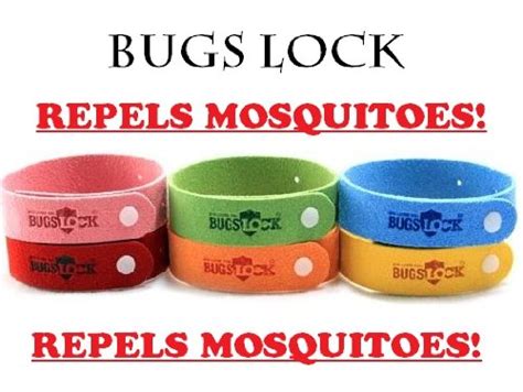 Best Price For 100 X Bugs Lock Bugslock Insect Mosquito Repellent Wrist