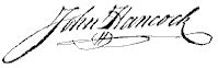 John hancock's is one of the most forged signatures in history, but i'm happy to say that this is authentic. Sign For Your Corporation So You Aren't On The Hook