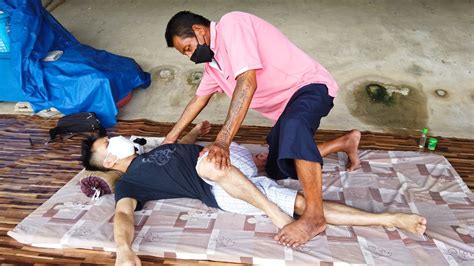 4 local thai village healer thai street massage by the river youtube