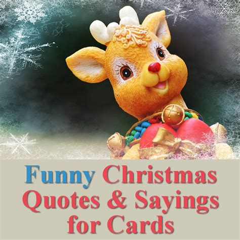 Funny Christmas Quotes For Cards And Crafts