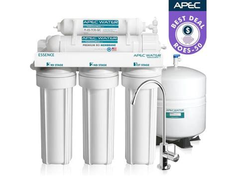 Apec Top Tier Roes 50 5 Stage Ultra Safe Reverse Osmosis Drinking Water