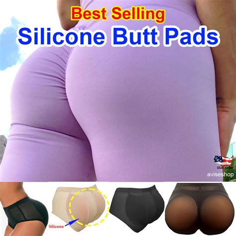 Butt Silicone Butt Pads Buttock Enhancer Body Shaper Brief Tummy Control Panty Womens Clothing