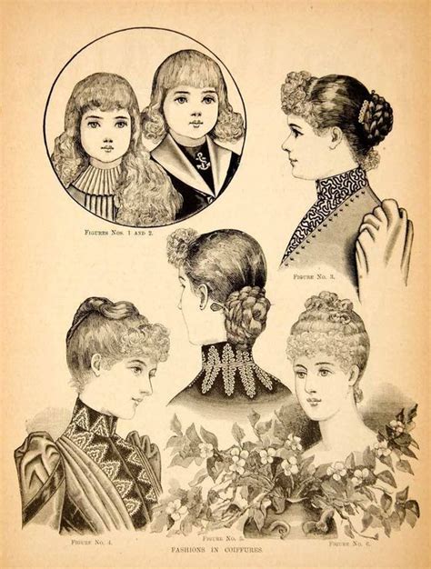 Hairstyles Of The 1890s And A Giveaway Victorian Hairstyles