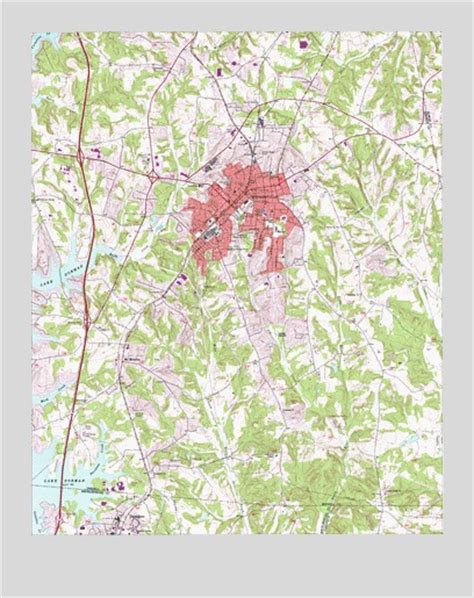 Mooresville Nc Topographic Map Topoquest