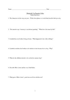 Quizlet answers to questionsshow all. Commonlit Marigolds Answer Key - Marigolds Question Google ...