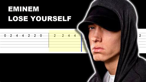 Eminem Lose Yourself Easy Guitar Tabs Tutorial Youtube