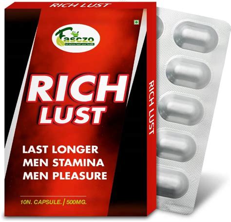 Fasczo Rich Lust Sexual Supplement For Sexual Stamina Complete Sex Pleasure Price In India Buy