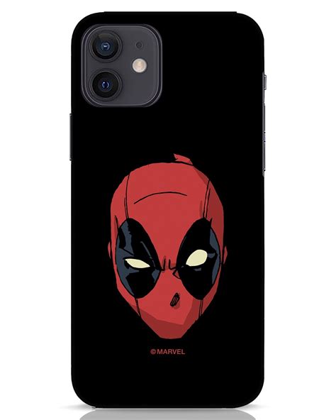 Buy Deadpool Face Iphone 12 Mobile Cover Dpl Online In India At Bewakoof