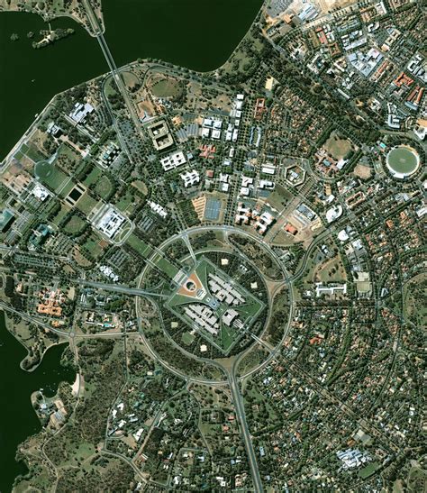 Strange Beautiful And Unexpected Planned Cities Seen From Space