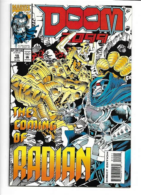 Doom 2099 15 Marvel 1994 Nm 92 Pat Broderick Cover Comic Books