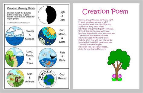 Creation Story Interactive Emergent Reader Supplyme