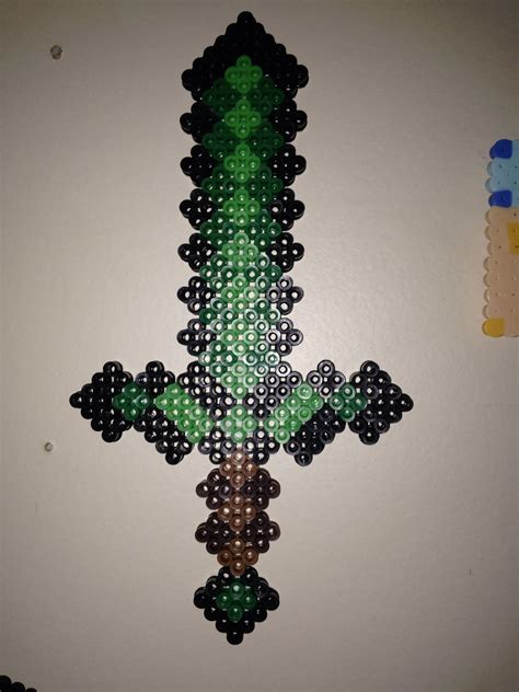 Perler Bead Minecraft Sword