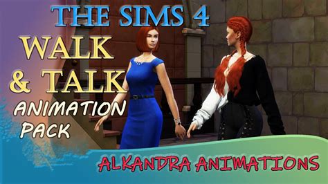 The Sims 4 Walk Animation Pack Download Youtube