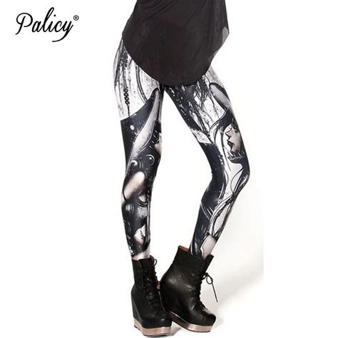 Palicy High Quality 3d Digital Printed Women Leggings High Elastic Skinny Legging Spring Summer