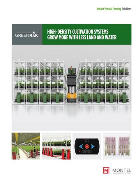 Mobile Vertical Grow Rack System Greenrak Montel Inc