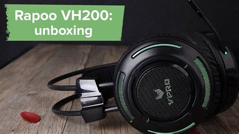 Rapoo Vh200 Unboxing Youtube