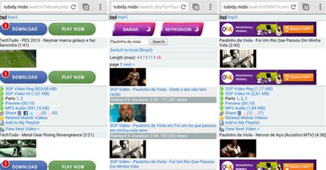 Welcome to tubidy video search engine in the world. Conheça os formatos do Tubidy Mobile e baixe vídeos no ...