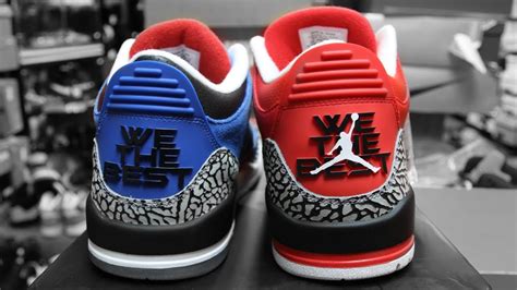 Shop the retro look today on stockx. AIR JORDAN 3 DJ KHALED WE THE BEST (RED & BLUE) - YouTube