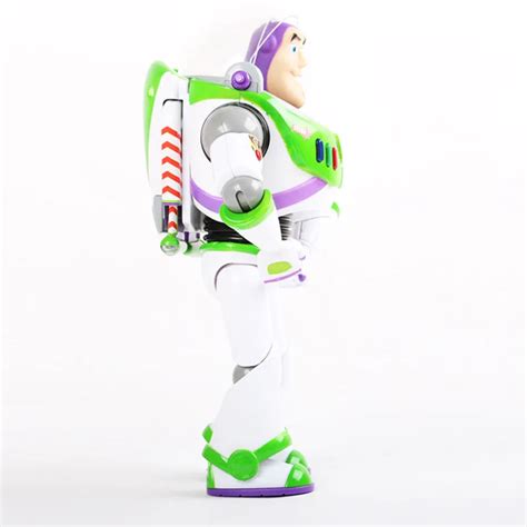 32cm Toy Story 3 Talking Buzz Lightyear Toys Lights Voices Speak English Joint Movable Action