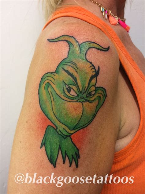 Grinning Grinch Grinch Tattoos Tatuajes Tattoo Tattos Tattoo Designs