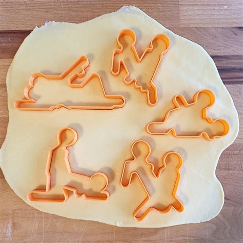 Set Of 5 Kamasutra Positions Cookie Cutter For Adult Party Etsy