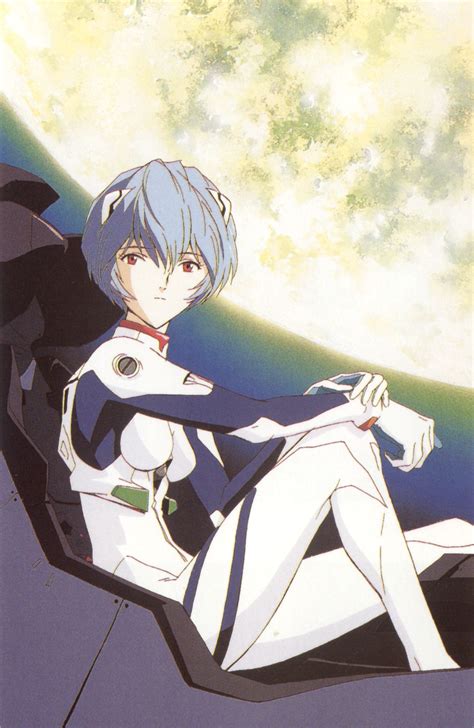 Rei Ayanami Neon Genesis Evangelion Neon Evangelion Cyberpunk Anime Mecha Anime Rei Ayanami