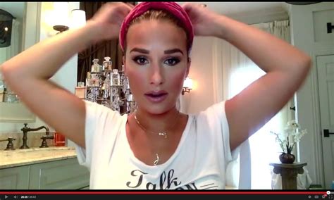 Jessie James Decker Wearing Our Talk Southern To Me Tee In Her Makeup Tutorial Love Her