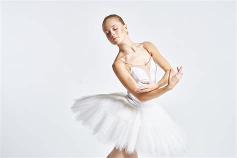 Premium Photo Ballerina Female Young Beautiful Woman Ballet Dancer