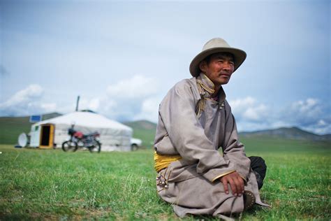 Mongolias Nomads By Taylor Weidman Myagmarchuluun A Herder In