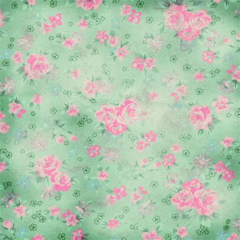 Free Digital Scrapbooking Paper Floral Love Free Pretty Things For You