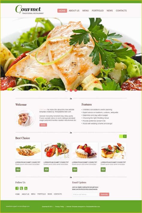 Plantilla Html Gratuita Restaurant Plantillas Html Gratuitas My XXX