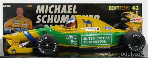 Minichamps Msc430001 Scale 143 Benetton F1 Ford B191b N 19 Gp Spa 30