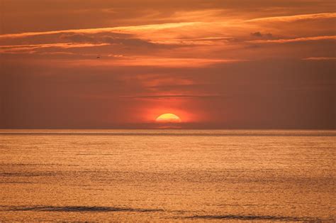 Morze Bałtyckie Zachód Słońca Hubert Kajdan