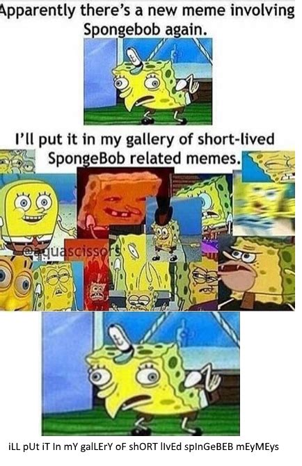 New Spongebob Meme