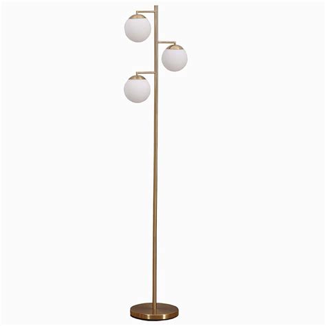 Dimmable Tree Floor Lamp 3 Head Metal Globe Floor Lamp Goodly Light Gl Flm13 Factory And