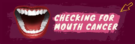 How To Check For Mouth Cancer Mind Your Mouth Be Healthible