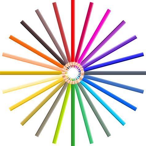 Download Colored Pencils Colored Pencil Color Royalty Free Vector